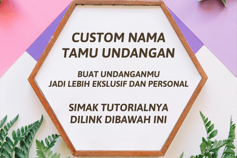 Custom Nama Tamu Undangan