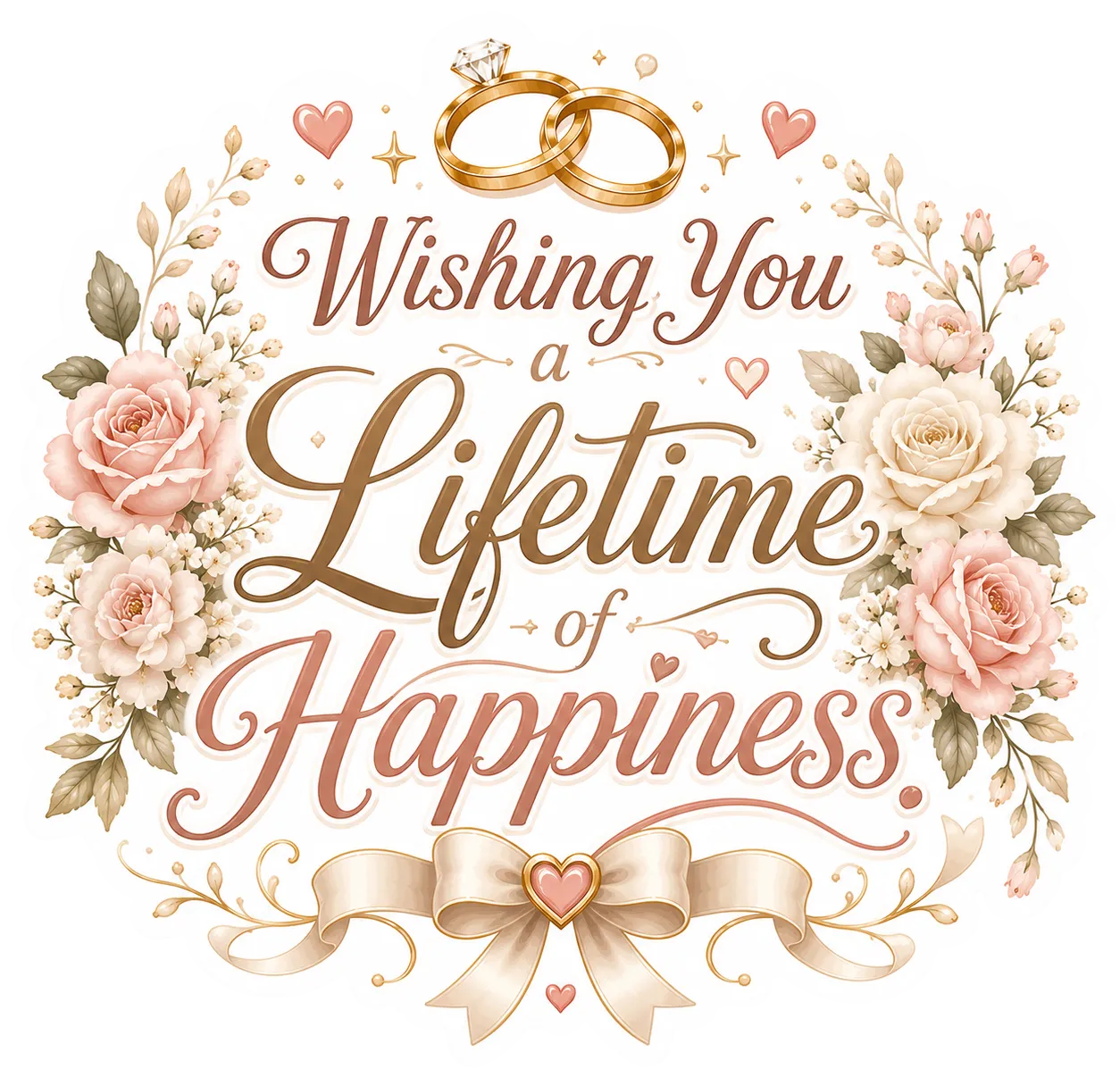 Wishing You a Lifetime of Happiness